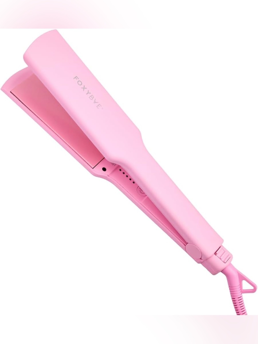 FoxyBae Flat Iron 1.75" - Ceramic Tourmaline Technology - Hair Straightener Pink